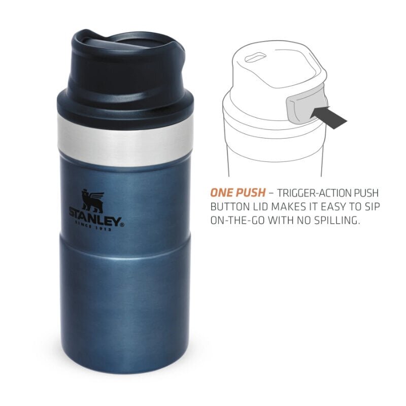 Termoskruus The Trigger-Action Travel Mug Classic, 0,25 l, sinine hind ja info | Termosed ja termokruusid | hansapost.ee