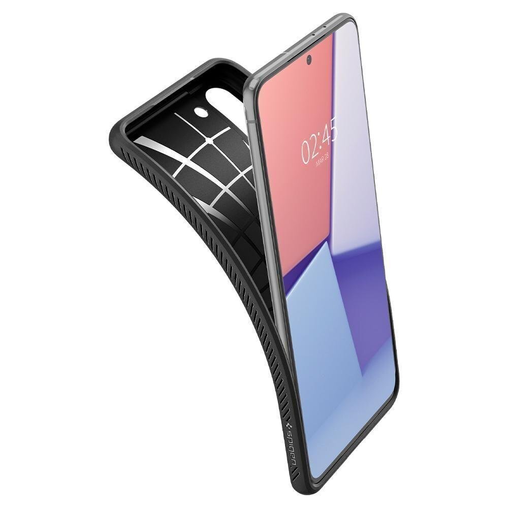 Spigen ACS02422 Samsung Galaxy S21 5G jaoks, must цена и информация | Telefonide kaitsekaaned ja -ümbrised | hansapost.ee
