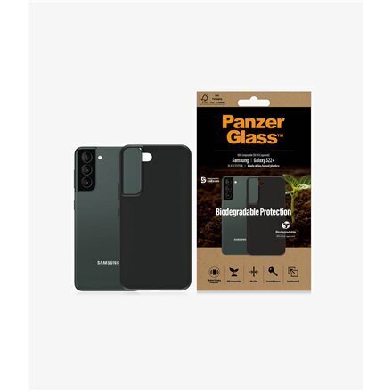 PanzerGlass 0375, telefonile Galaxy S22+, must цена и информация | Telefonide kaitsekaaned ja -ümbrised | hansapost.ee