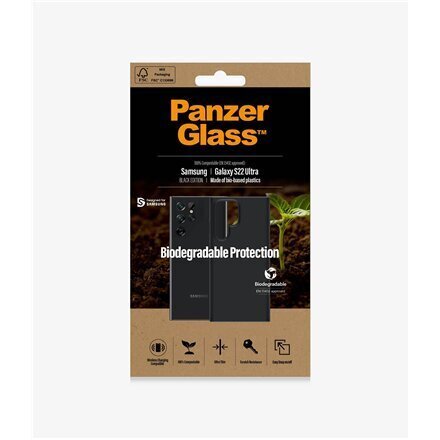 PanzerGlass 0376, telefonile Galaxy S22 Ultra, must цена и информация | Telefonide kaitsekaaned ja -ümbrised | hansapost.ee