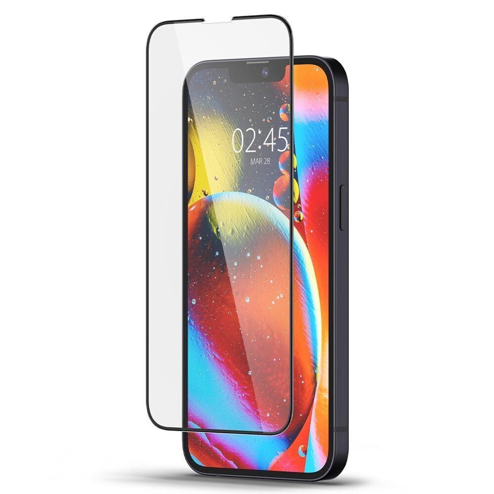 Ekraanikaitse Spigen Glass TR Slim FC tempered glass, sobib telefonile iPhone 13 Pro Max цена и информация | Ekraani kaitseklaasid ja kaitsekiled | hansapost.ee
