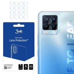 Защитное стекло для экрана 3mk Lens Protection для Realme 8 Pro цена и информация | Защитные пленки для телефонов | hansapost.ee