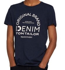 Tom Tailor meeste T-särk, tumesinine hind ja info | Tom Tailor Denim Riided meestele | hansapost.ee