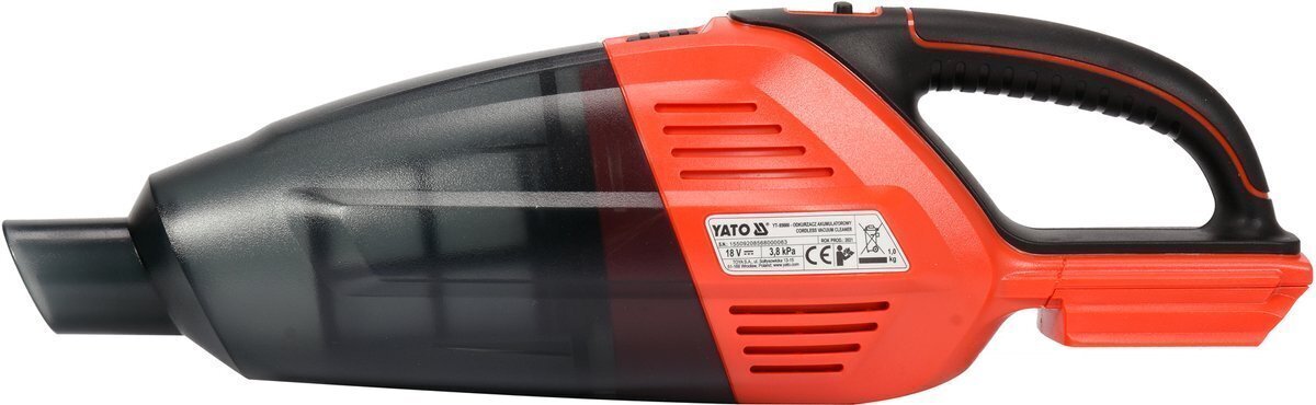 Tolmuimeja 18V (ilma akuta) Yato YT-85680 цена и информация | Auto elektritarvikud | hansapost.ee