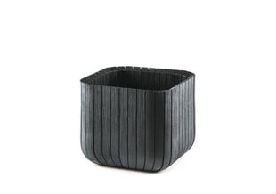 Lillepott Keter Cube Planter, 50.5 L, grafiit hind ja info | Lillepotid | hansapost.ee