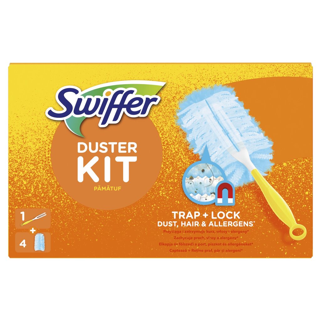 Swiffer Duster Starert Kit mini + 4 tk lisa hind ja info | Puhastustarvikud | hansapost.ee