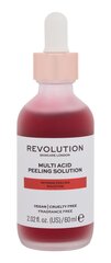 Happeline näokoorija Revolution Skincare Multi Acid Intense Peeling Solution, 60 ml hind ja info | Näopuhastusvahendid | hansapost.ee