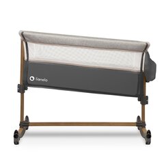 Кроватка Lionelo Leonie 3 in 1 , Grey/Stone цена и информация | Манежи для детей | hansapost.ee