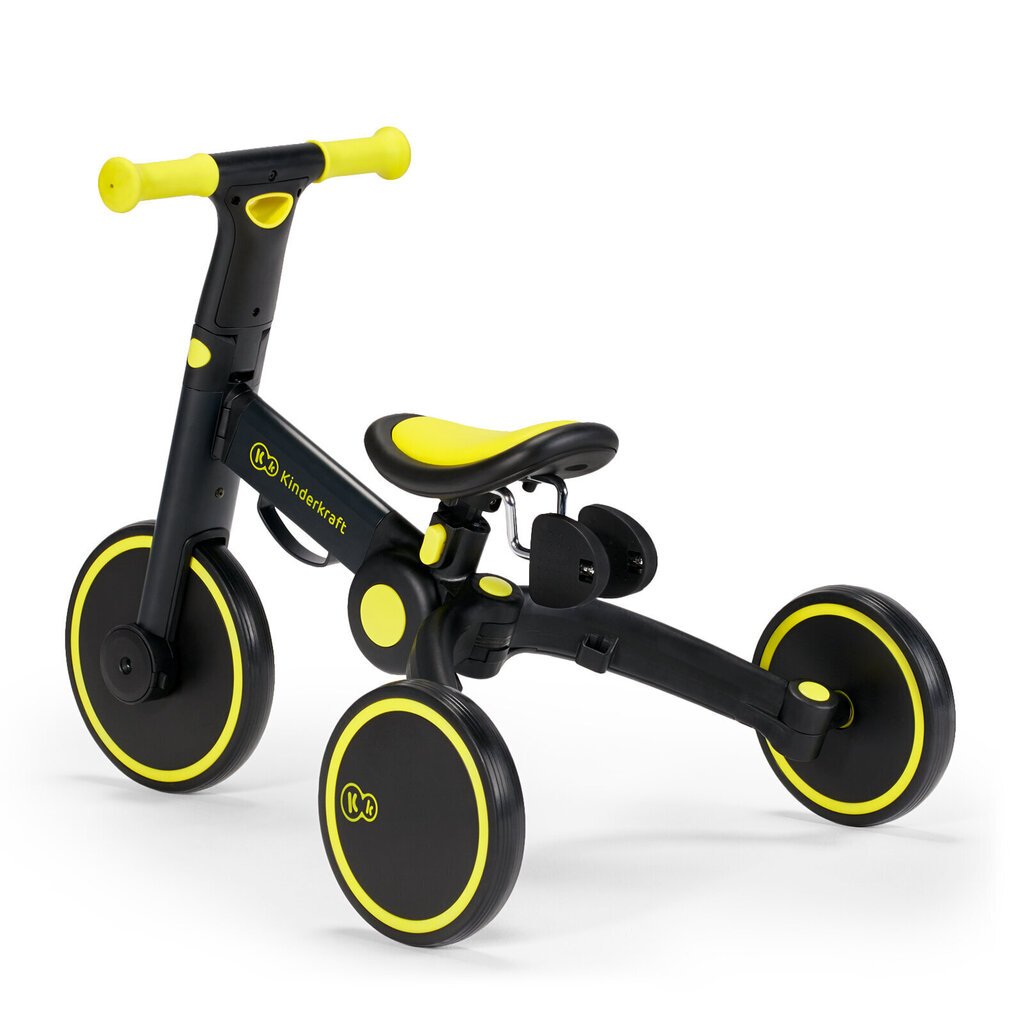 Kolmerattaline 3in1 Kinderkraft 4Trike, must hind ja info | Kolmerattalised jalgrattad lastele | hansapost.ee