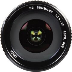 Panasonic LEICA DG SUMMILUX 12mm / F1.4 ASPH. (H-X012) Black цена и информация | Объективы | hansapost.ee