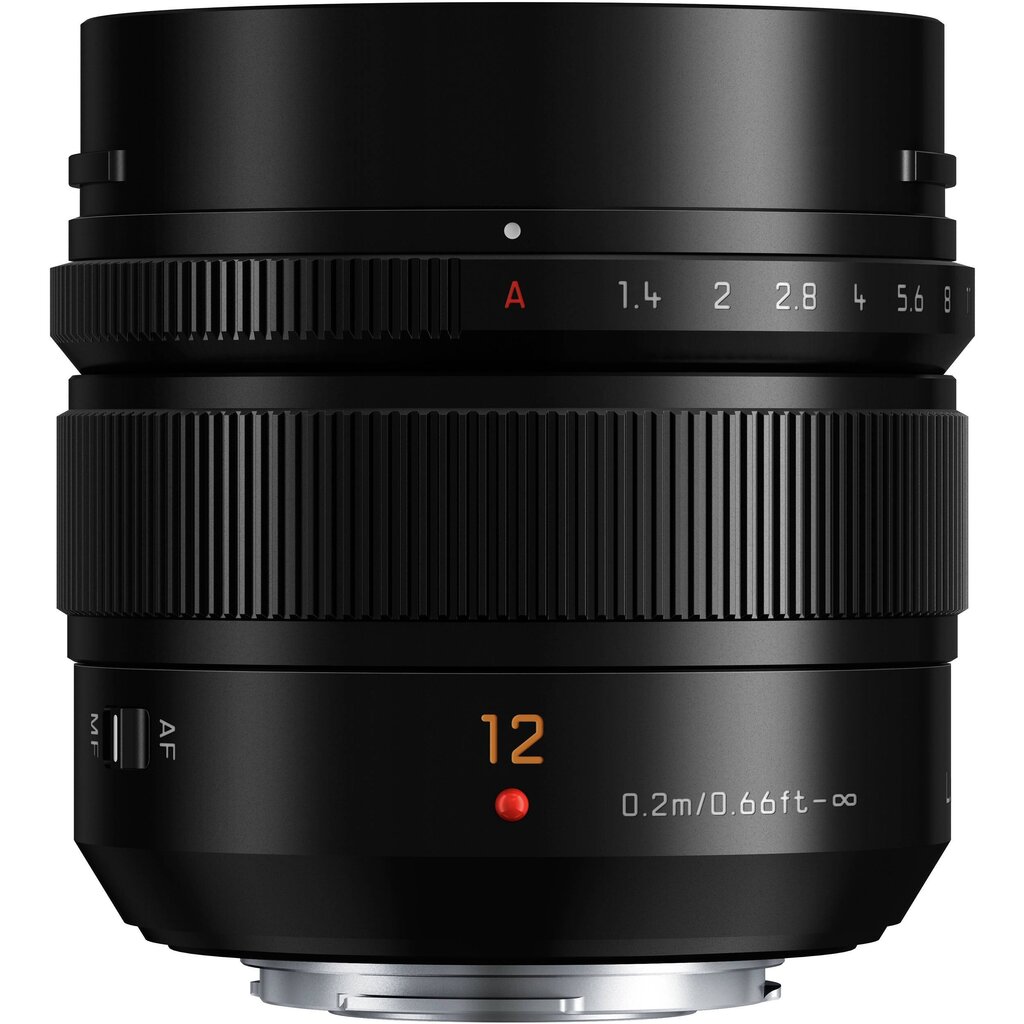 Panasonic LEICA DG SUMMILUX 12mm / F1.4 ASPH. (H-X012) Black hind ja info | Fotoaparaatide objektiivid | hansapost.ee