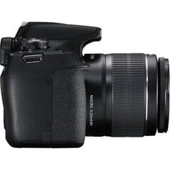 Canon EOS 2000D + 18-135mm IS Kit, black цена и информация | Фотоаппараты | hansapost.ee
