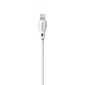 Dudao USB / Lightning andmelaadimiskaabel 2,4A 1m valge (L4L 1m valge) hind ja info | Mobiiltelefonide kaablid | hansapost.ee