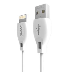 Кабель для зарядки данных Dudao USB / Lightning 2.4A 1 м, белый (L4L) цена и информация | Dudao Мобильные телефоны, Фото и Видео | hansapost.ee