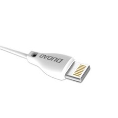Кабель для зарядки данных Dudao USB / Lightning 2.4A 1 м, белый (L4L) цена и информация | Кабели для телефонов | hansapost.ee