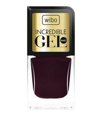 Wibo Лак для ногтей INCREDIBLE GEL 1 цена и информация | Лаки для ногтей, укрепители для ногтей | hansapost.ee