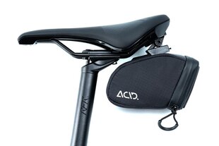 Велосипедная сумка ACID Click S, подвешивается под сиденье, черная цена и информация | Сумки, держатели для телефонов | hansapost.ee