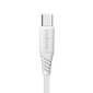 Dudao USB / USB Type C kiirlaadimise andmekaabel 5A 2m valge (L2T 2m valge) цена и информация | Mobiiltelefonide kaablid | hansapost.ee