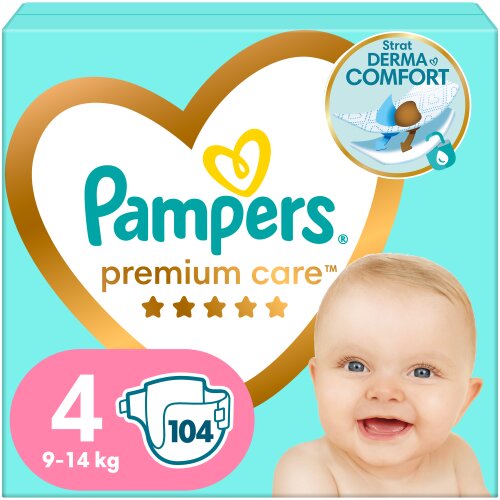 Pampers mähkmed Premium Care suurus 4 (Maxi)- 8–14 Kg, 104 tk цена и информация | Mähkmed, riidest mähkmed | hansapost.ee