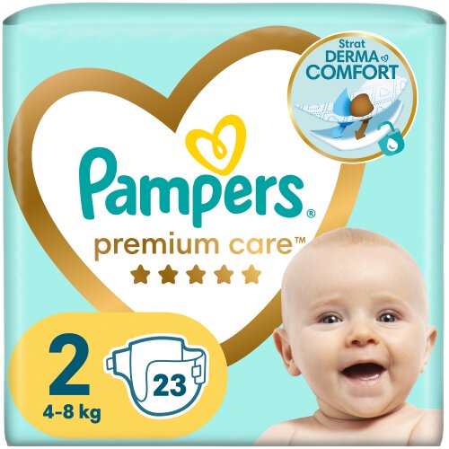 Mähkmed Pampers Premium Care, Small Pack 2 suurus, 4-8 kg, 23 tk hind ja info | Mähkmed, riidest mähkmed | hansapost.ee