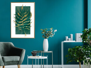 Poster - Gilded Palm Leaf hind ja info | Seinapildid | hansapost.ee