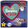 Püksmähkmed Pampers Night Pants VP S5 22 tk