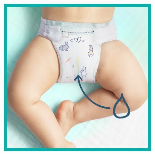 Mähkmed Pampers Harmonie, 1 suurus, 2-5 kg, 102 tk цена и информация | Mähkmed, riidest mähkmed | hansapost.ee