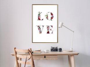 Poster - Floral Love hind ja info | Seinapildid | hansapost.ee