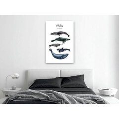 Maal - Whales (1 Part) Vertical price and information | Wallpapers | hansapost.ee