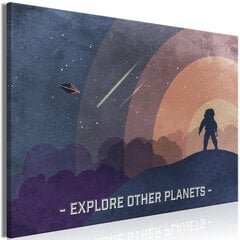 Maal - Explore Other Planets (1 Part) Wide hind ja info | Seinapildid | hansapost.ee