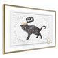 Poster - Cat Rules I цена и информация | Seinapildid | hansapost.ee