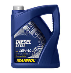 Mootoriõli Mannol 7504 Diesel Extra 10W-40, 5L hind ja info | Mannol Autokaubad | hansapost.ee