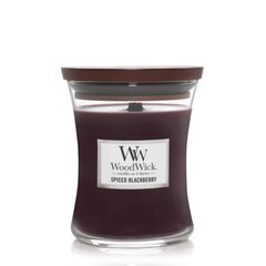 Lõhnaküünal WoodWick Spiced Blackberry, 85 g hind ja info | Küünlad, küünlajalad | hansapost.ee