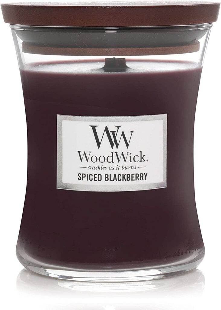 WoodWick lõhnaküünal Spiced Blackberry, 275 g price and information | Küünlad, küünlajalad | hansapost.ee