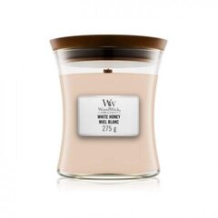 WoodWick ароматическая свеча White Honey, 85 г цена и информация | Подсвечники, свечи | hansapost.ee