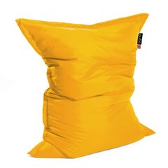 Кресло-мешок Qubo™ Modo Pillow 130, гобелен, желтое цена и информация | Кресла-мешки и пуфы | hansapost.ee