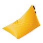 Kott-tool Qubo™ Tryangle, mööblikangas, kollane hind ja info | Kott-toolid, tugitoolid ja tumbad lastele | hansapost.ee
