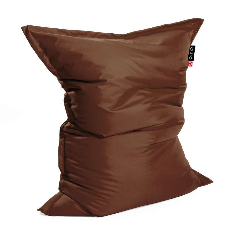 Kott-tool Qubo™ Modo Pillow 100, mööblikangas, pruun цена и информация | Kott-toolid, tumbad, järid | hansapost.ee