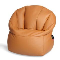 Kott-tool Qubo™ Shell, kunstnahk, oranž price and information | Bag chairs, sofas, stools | hansapost.ee