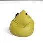 Kott-tool Qubo™ Drizzle Drop Olive Soft Fit, helekollane hind ja info | Kott-toolid, tugitoolid ja tumbad lastele | hansapost.ee