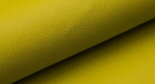 Кресло-мешок Qubo™ Shell, эко-кожа, желтое цена и информация | Кресла-мешки и пуфы | hansapost.ee