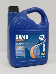 Моторное масло синтетическое с DPF Kuttenkeuler PD-TEC 1 5W40, 5 л цена и информация | Моторные масла | hansapost.ee