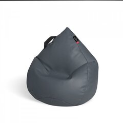 Кресло-мешок Qubo™ Drizzle Drop, эко-кожа, темно-синее цена и информация | Детские диваны, кресла | hansapost.ee