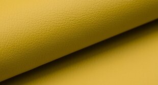 Кресло-мешок Qubo™ Shell, dэко-кожа, желтое цена и информация | Кресла-мешки и пуфы | hansapost.ee
