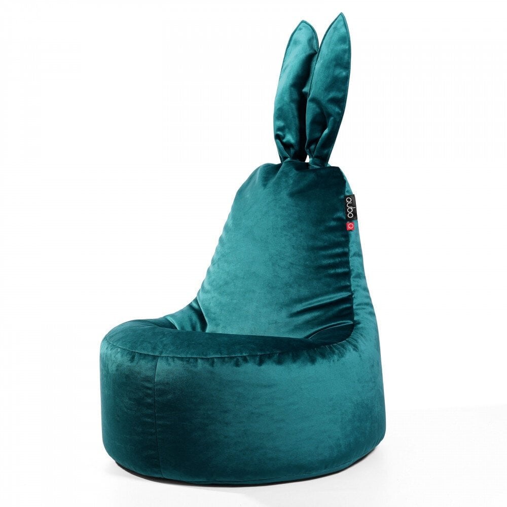 Kott-tool Qubo™ Daddy Rabbit, mööblikangas, roheline hind ja info | Kott-toolid, tumbad, järid | hansapost.ee