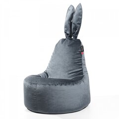 Kott-tool Qubo™ Baby Rabbit, mööblikangas, tumehall price and information | Bag chairs, sofas, stools | hansapost.ee