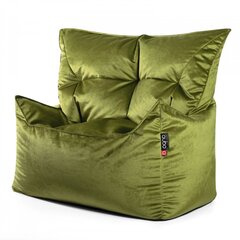 Кресло-мешок Qubo™ Chillin, гобелен, зеленое цена и информация | Кресла-мешки и пуфы | hansapost.ee