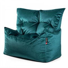 Кресло-мешок Qubo™ Chillin, гобелен, зеленое цена и информация | Кресла-мешки и пуфы | hansapost.ee