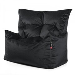 Кресло-мешок Qubo™ Chillin, гобелен, черное цена и информация | Кресла-мешки и пуфы | hansapost.ee
