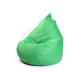 Кресло-мешок Qubo™ Splash Drop, гобелен, зеленое цена и информация | Кресла-мешки и пуфы | hansapost.ee